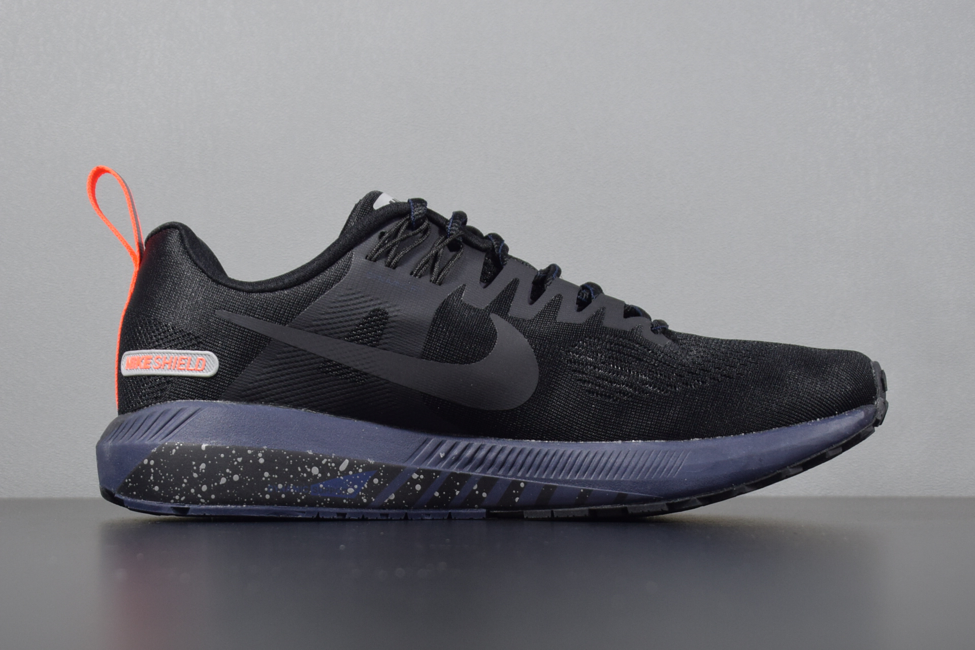 Nike Air Zoom StrucTure 21 All Black - Click Image to Close